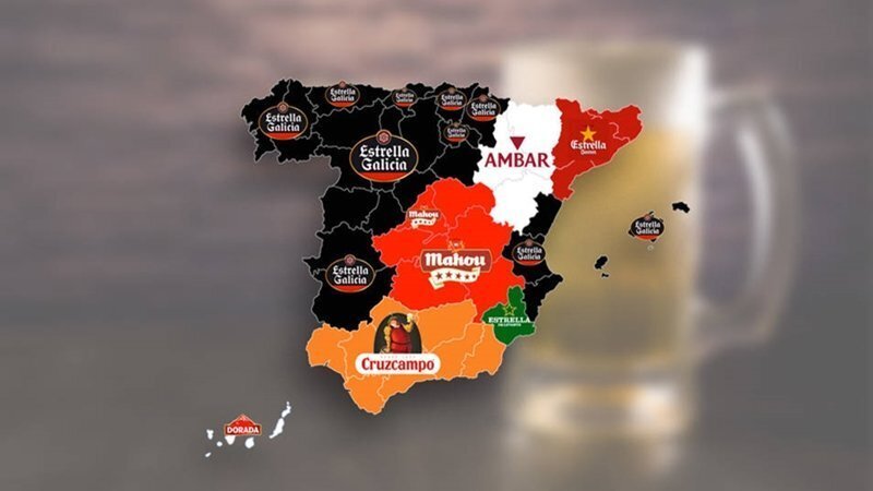 Mapa de las cervezas