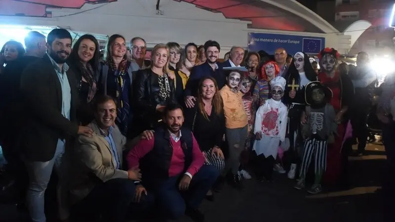 El equipo de gobierno disfrita de la noche de Tosantos