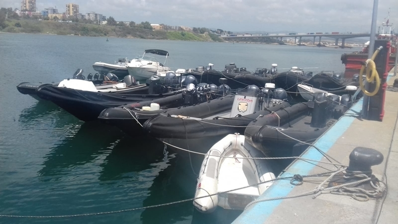 Narcolanchas en el puerto algecire&ntilde;o