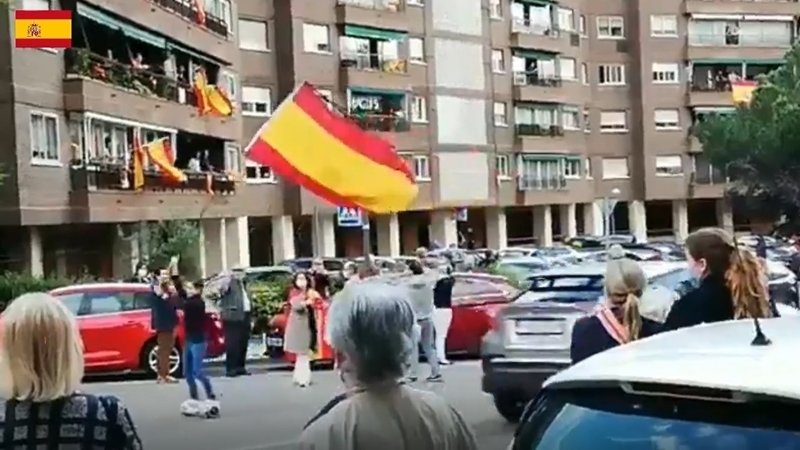 Proestas en las calles de Madrid