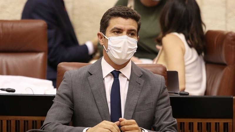 Sergio Romero en el parlamento