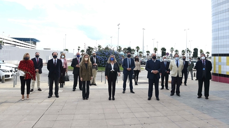 Consejera y alcalde, durante el encuentro mantenido esta ma&ntilde;ana