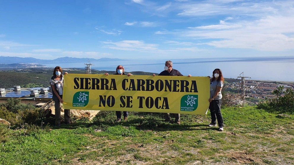 Ecologistas en la zona de Los Portichuelos en La Línea / Verdemar