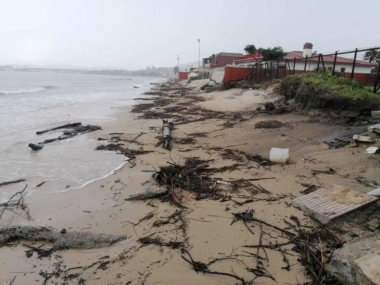 Imagen actual de la Playa del Rinconcillo