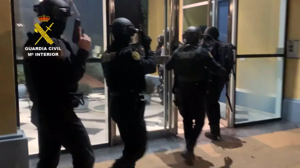 La Guardia Civil en una operaci&oacute;n anterior
