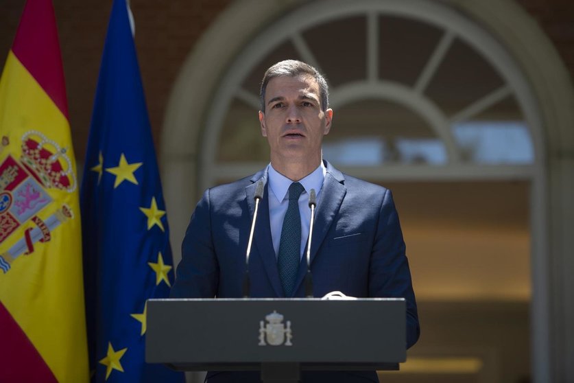 Pedro Sánchez, presidente del Gobierno. EUROPA PRESS