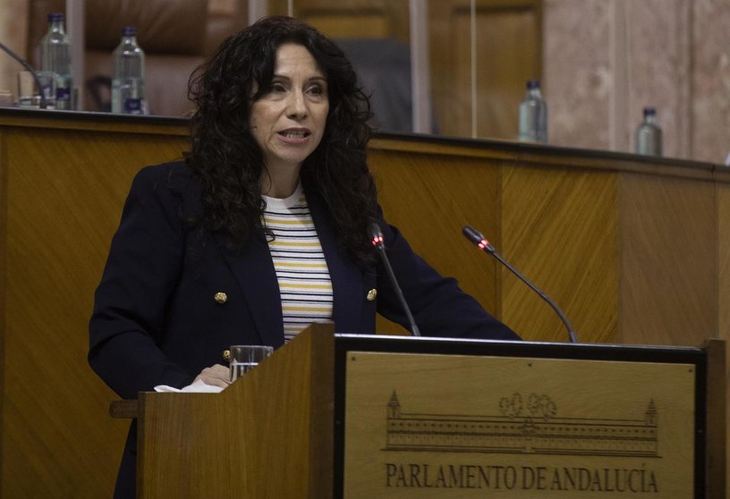La consejera de Igualdad, Políticas Sociales y Conciliación, Rocío Ruiz. EUROPA PRESS