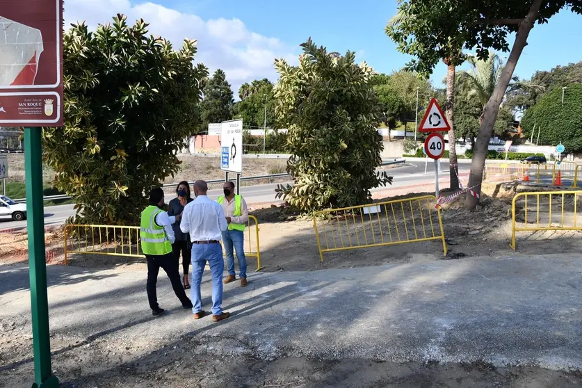 visita a las obras