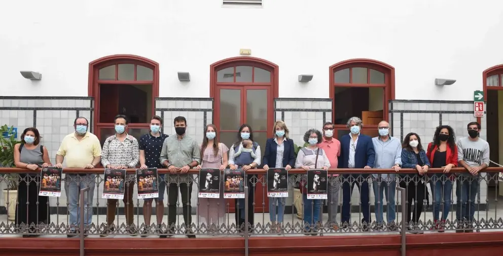 Presentaci&oacute;n del cartel en el Ayuntamiento de Algeciras
