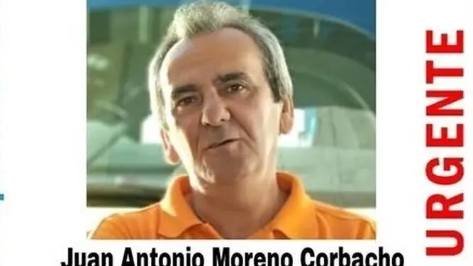 Cartel de b&uacute;squeda de Juan Antonio Moreno