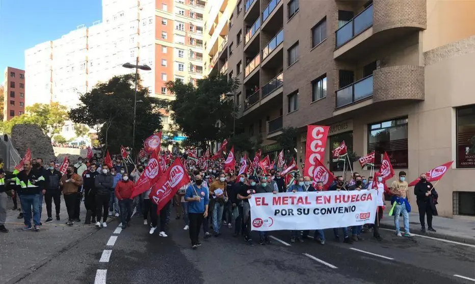 manifestaci&oacute;n del metal
