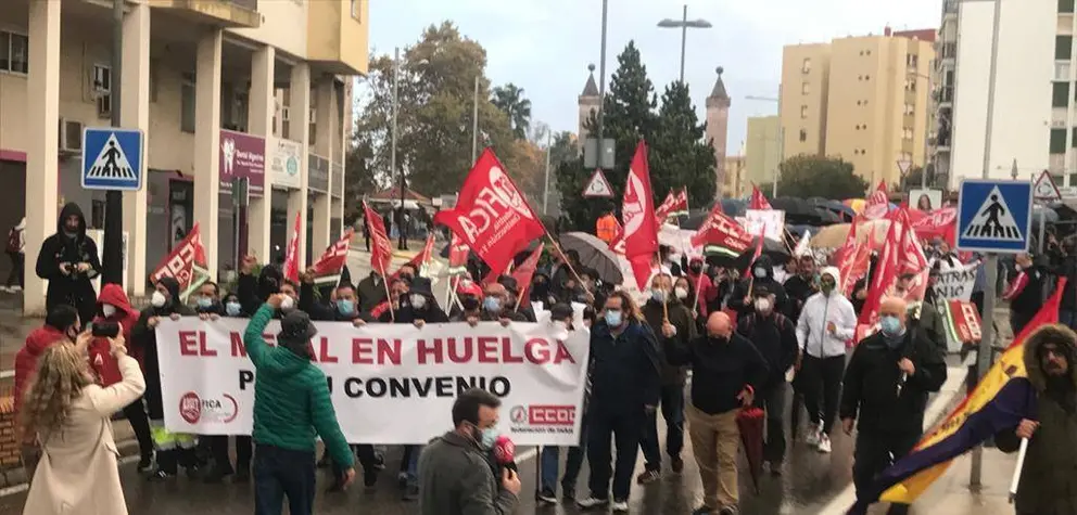 manifestaci&oacute;n metal