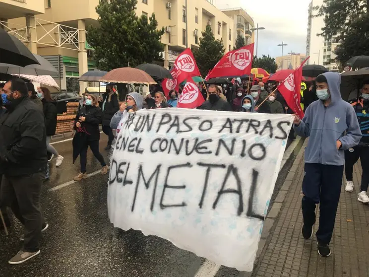manifestaci&oacute;n metal