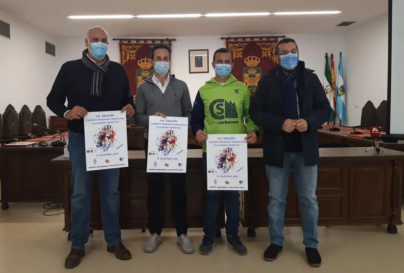 Cartel de la VIII Carrera  Solidaria de la Inmaculada