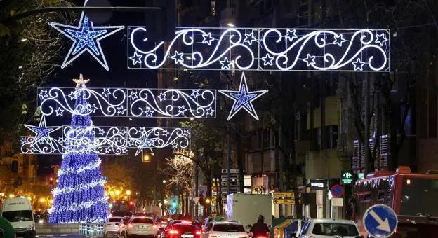 alumbrado navide&ntilde;o
