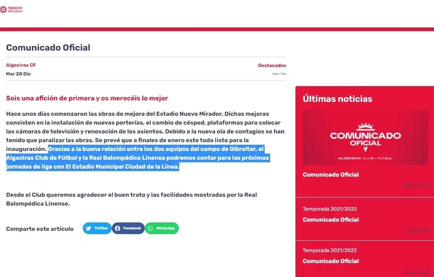 Inocentada del Algeciras CF