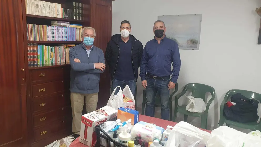 entrega de alimentos