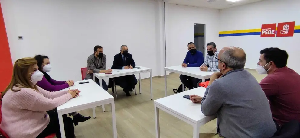 Reuni&oacute;n PSOE comit&eacute; empresa La Marchenilla