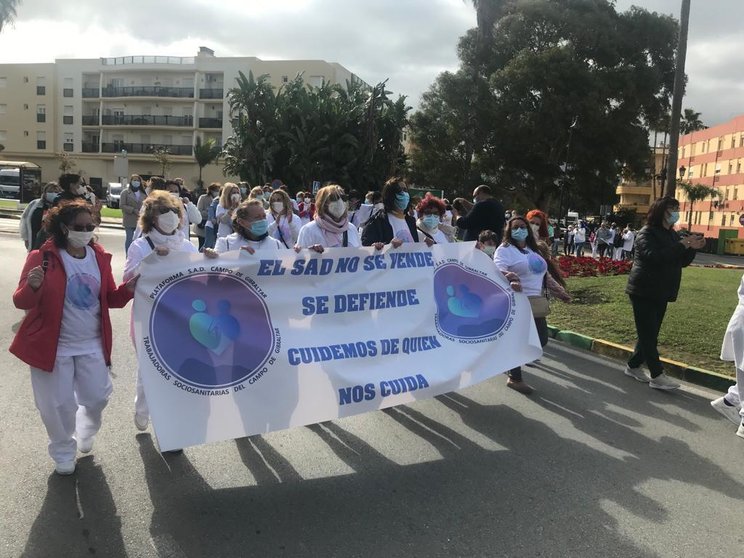 Marcha Blanca en Los Barrios