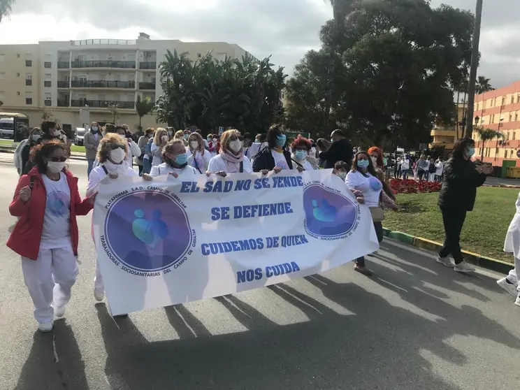 Marcha Blanca en Los Barrios