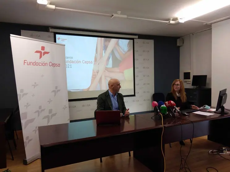 Presentaci&oacute;n del balance 2021 de la Fundaci&oacute;n CEPSA