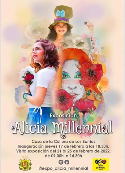 Cartel-Exposición-Alicia-Milennial