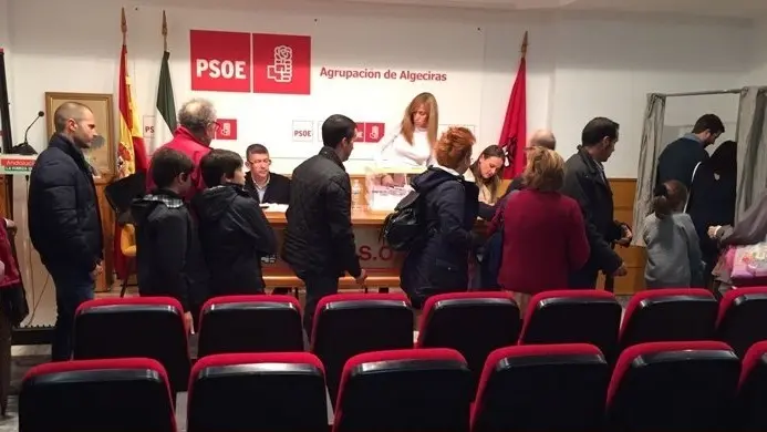 Primarias en el PSOE de Algeciras en 2016