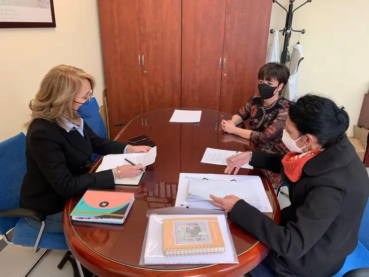 Reuni&oacute;n con Mari&aacute;n Jim&eacute;nez