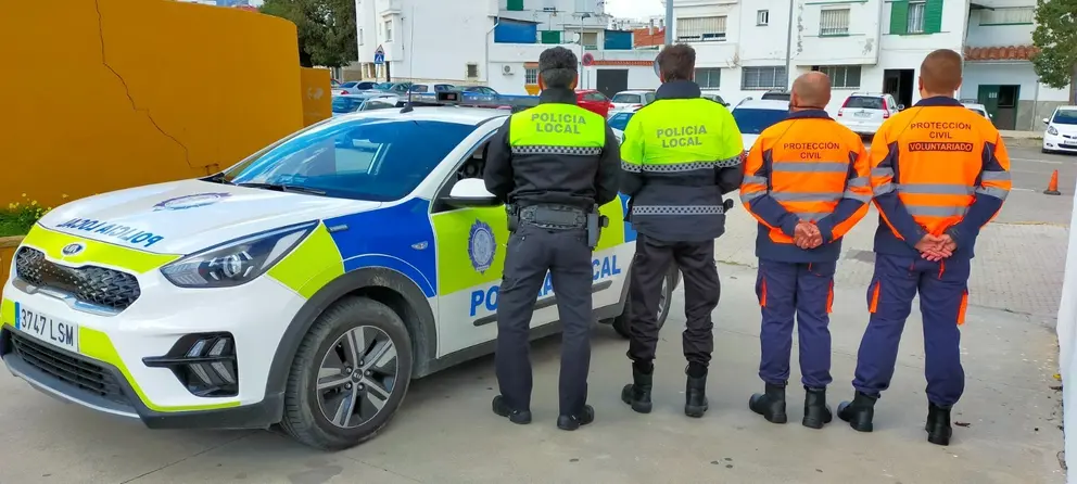 Polic&iacute;a Loca y Protecci&oacute;n Civil de Algeciras