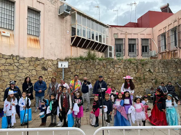 Concurso de disfraces infantil en la Bajadilla