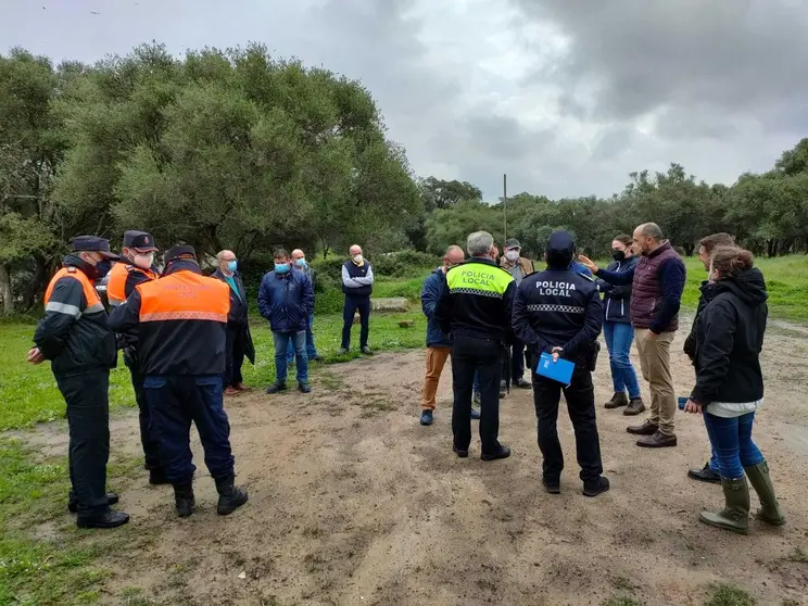 Visita del PLan Romero al &Aacute;rea Recreativa