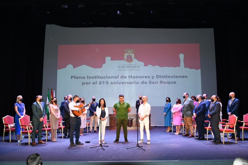 Pleno institucional en San Roque