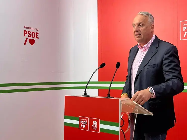 Ruiz Boix, en la sede del PSOE provincial
