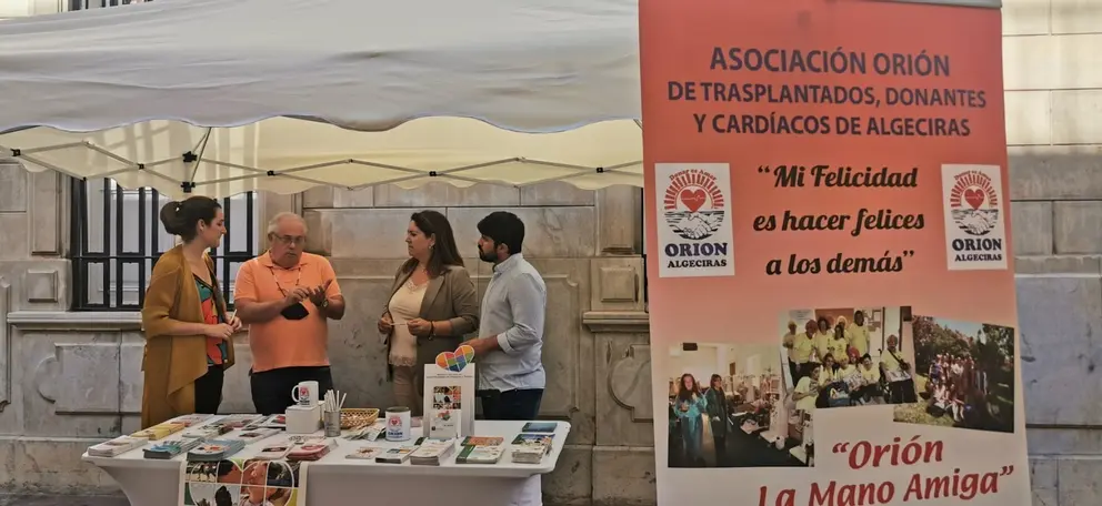 Los delegados municipales con el presidente de &ldquo;Ori&oacute;n&rdquo;