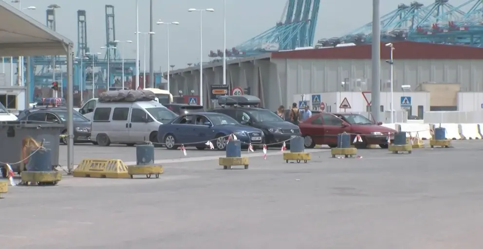 Operaci&oacute;n Paso del Estrecho en el puerto de Algeciras