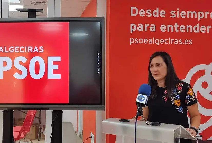 Rueda de prensa de Roc&iacute;o Arrabal