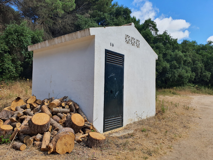 Uno de los pozos de captaci&oacute;n