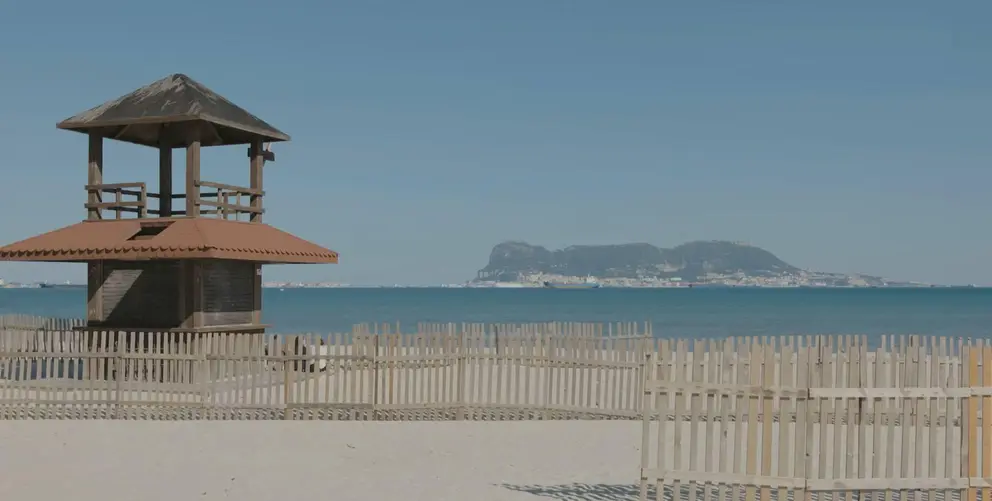 Gibraltar, desde la playa de El Rinconcillo