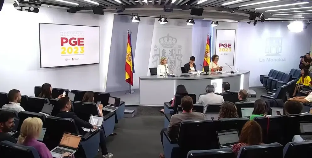 Rueda de prensa tras el Consejo de Ministros