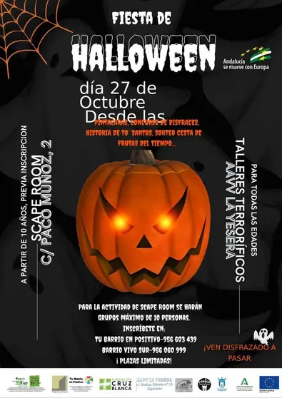 Cartel fiesta halloween