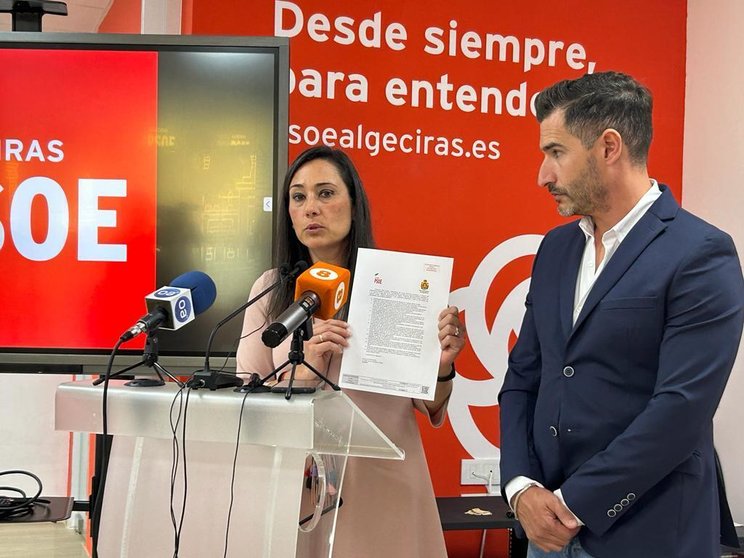 Rueda de prensa del PSOE