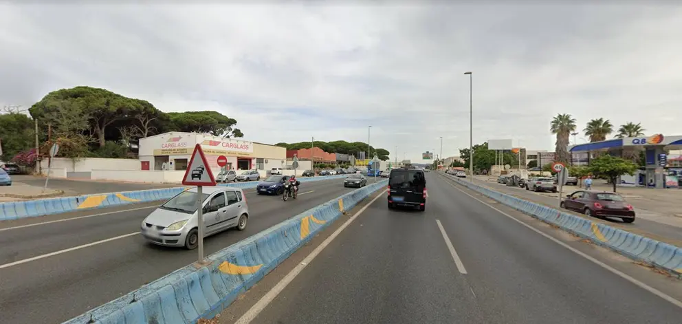 Autov&iacute;a A-7, a su paso por Algeciras