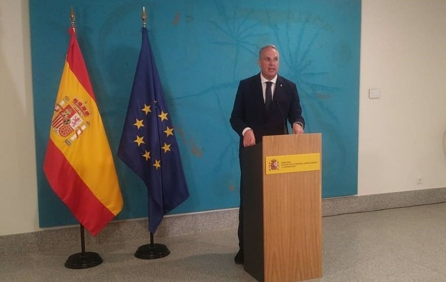 Ruiz Boix tras la reunión con el ministro Albares.