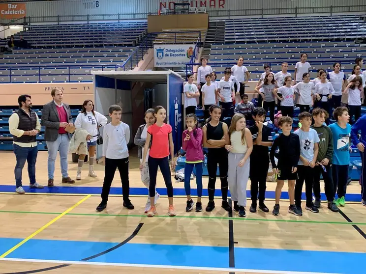 Imagen del Encuentro Intercentros en el pabell&oacute;n municipal