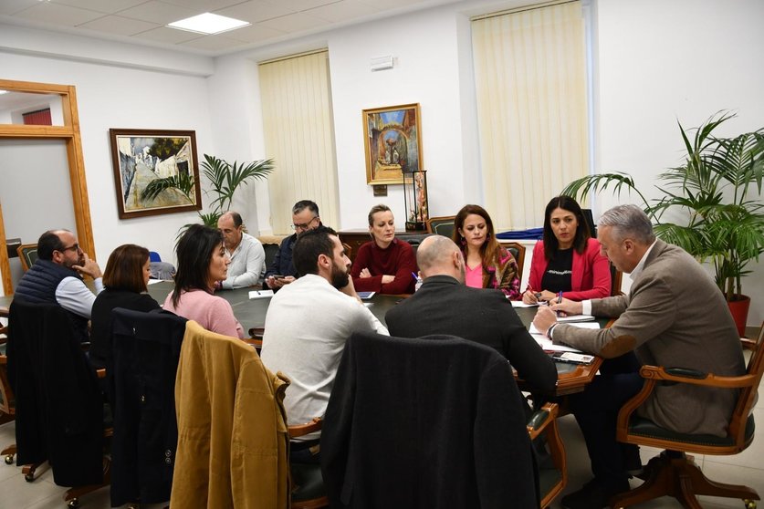 Reunión del Equipo de Gobierno Local en San Roque