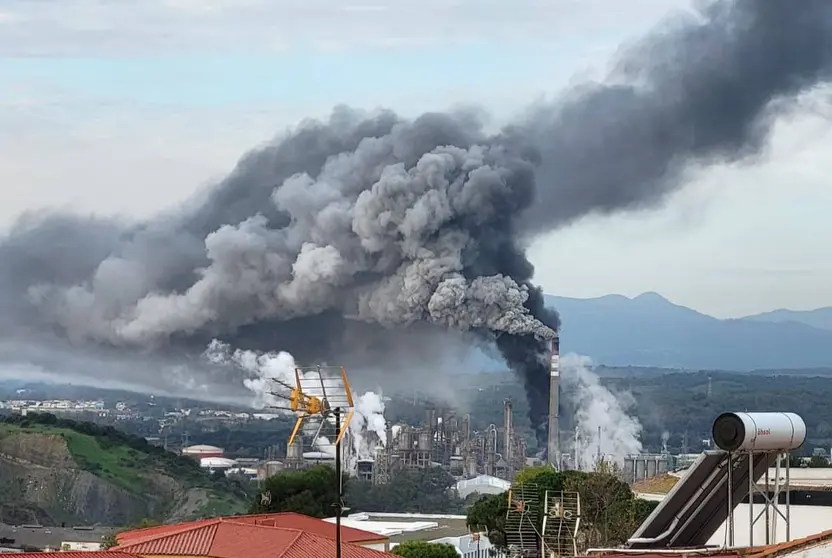 Incendio en Indorama