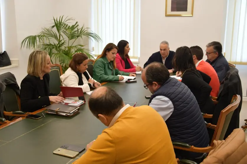Reuni&oacute;n del equipo de Gobierno sanroque&ntilde;o