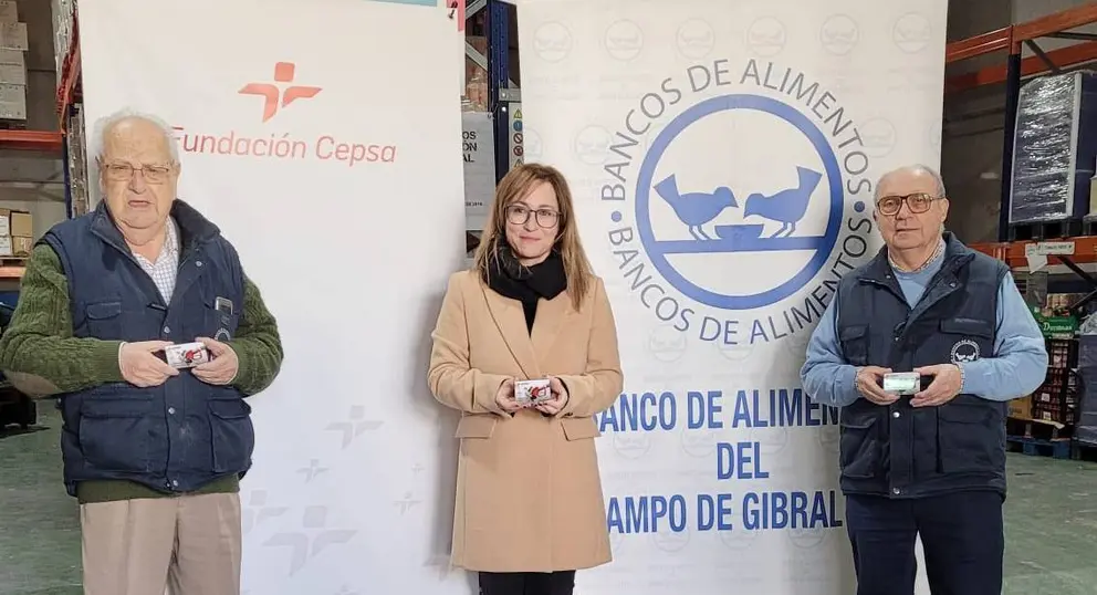 Entrega tarjetas Banco de Alimentos