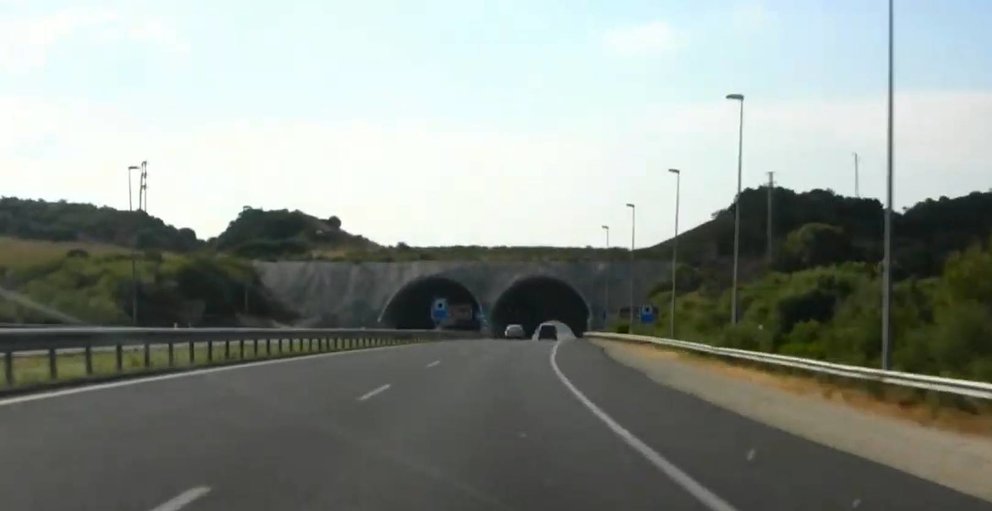 Túneles en la A-381