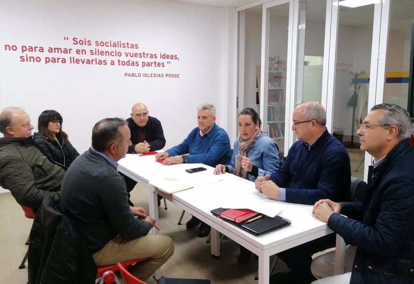 Reunión del PSOE con la asociación Biodiversidad Huerta Las Pilas